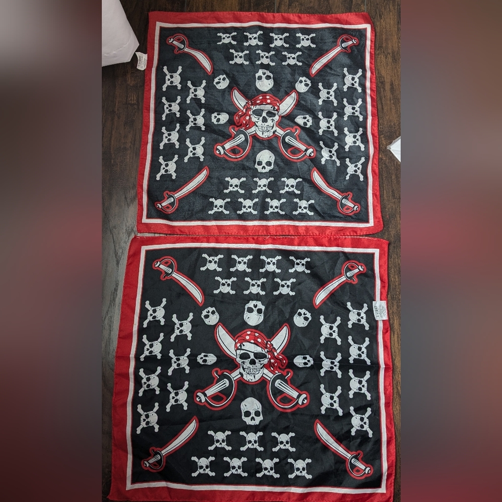 Two Skull and Crossbones handkerchief
